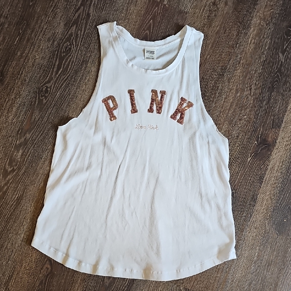 PINK Victoria's Secret Bling Tank Top